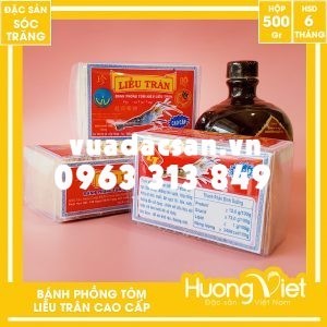 Bánh phồng tôm Liễu Trân cao cấp 500gr