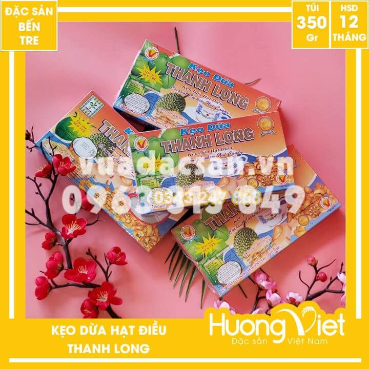 thanh long hạt điều