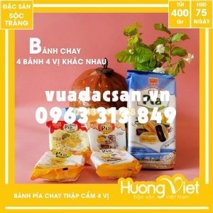 Bánh pía chay thập cẩm Tân Huê Viên 400gr