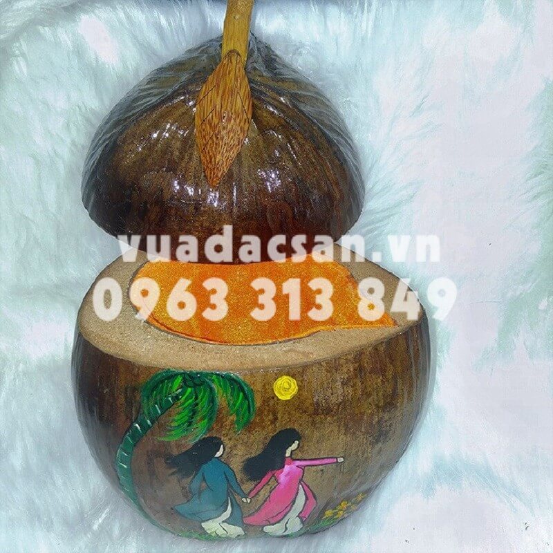 Bình giữ ấm trái dừa