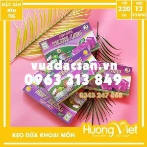 Keọ dừa khoai môn Thanh Long 220gr