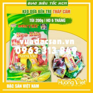 Kẹo dừa thập cẩm Hai Tỏ 500gr