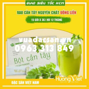 Hột bột cần tây nguyên chấy uống liền 3g x 15 gói