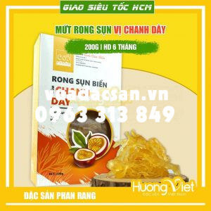 Mứt rong sụn Phan Thiết tẩm chanh dây 200gr