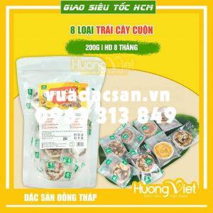 Túi thập cẩm mix 8 vị trái cây dân dã Đồng Tháp