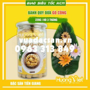 Bánh quy dừa nhân thơm 220gr