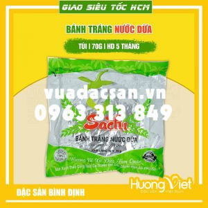 Bánh tráng nướng nước cốt dừa 70gr