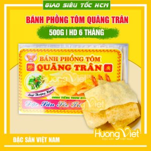 Bánh phồng tôm thượng hạng Quãng Trân Sóc Trăng 500g